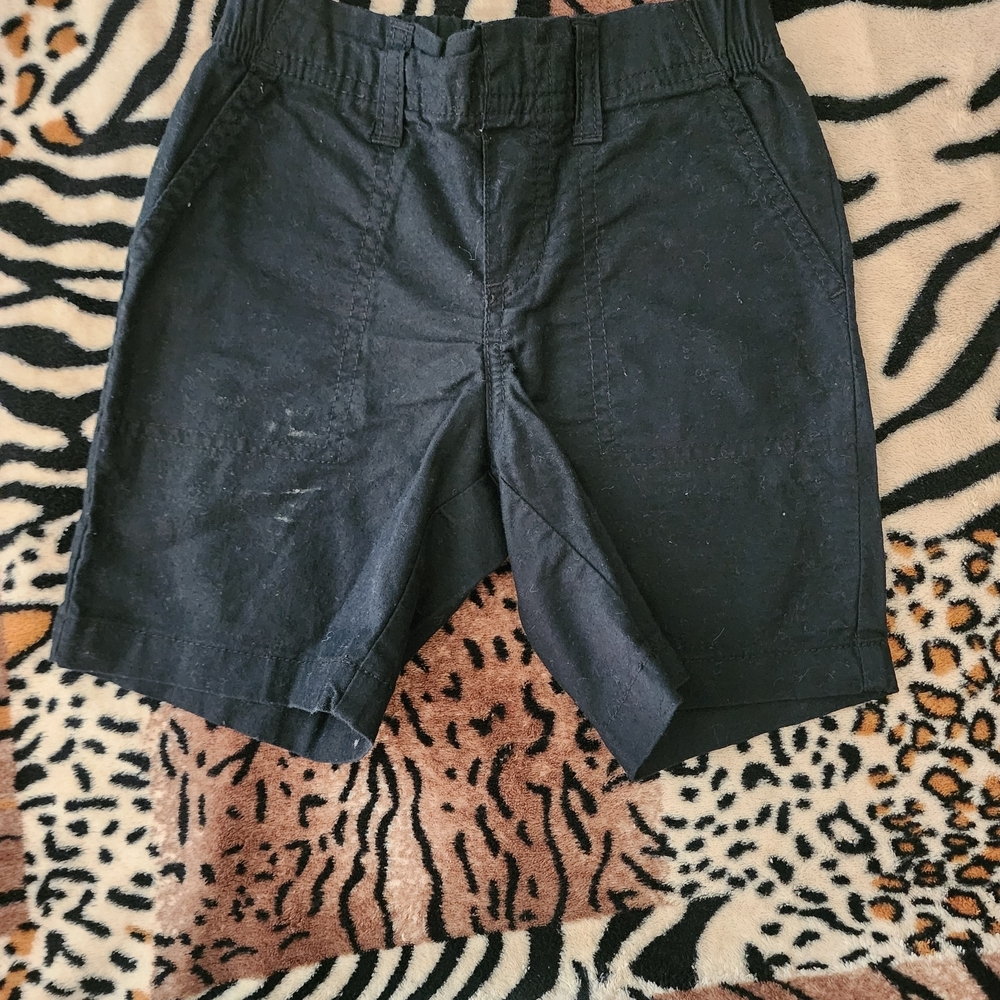 Circo Boys Black Flat Front Toddler Shorts Size 4T